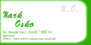 mark osko business card